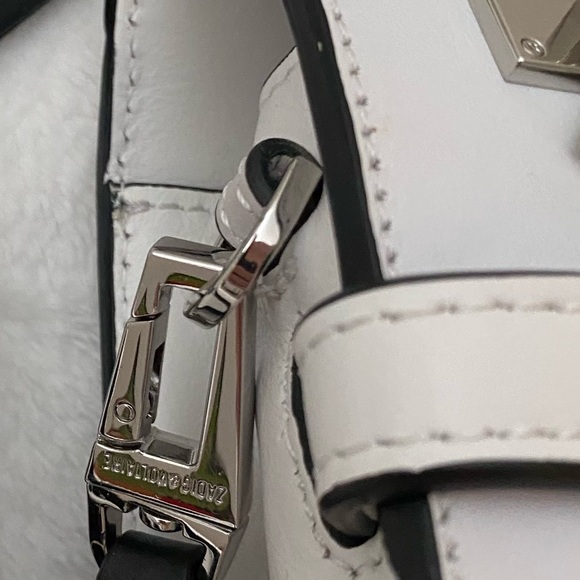 Zadig & Voltaire Zip Bag in White—NWT - Picture 7 of 16